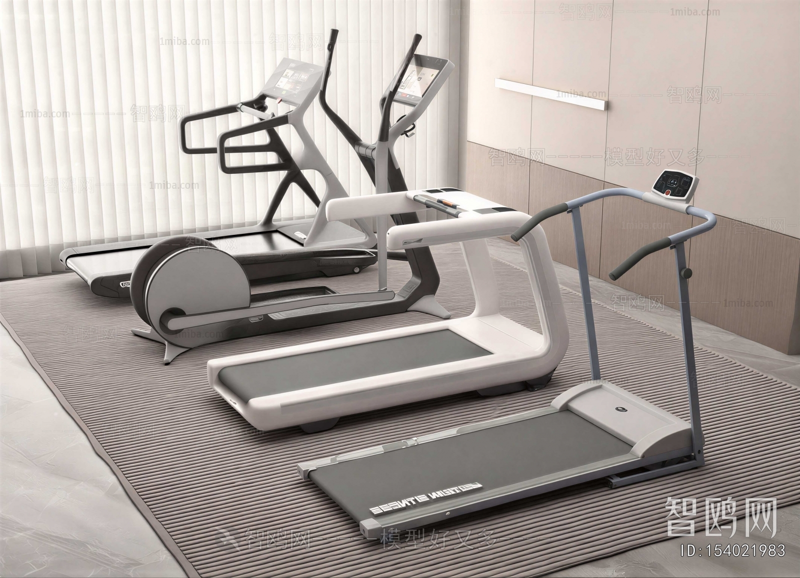 Modern Fitness Equipment