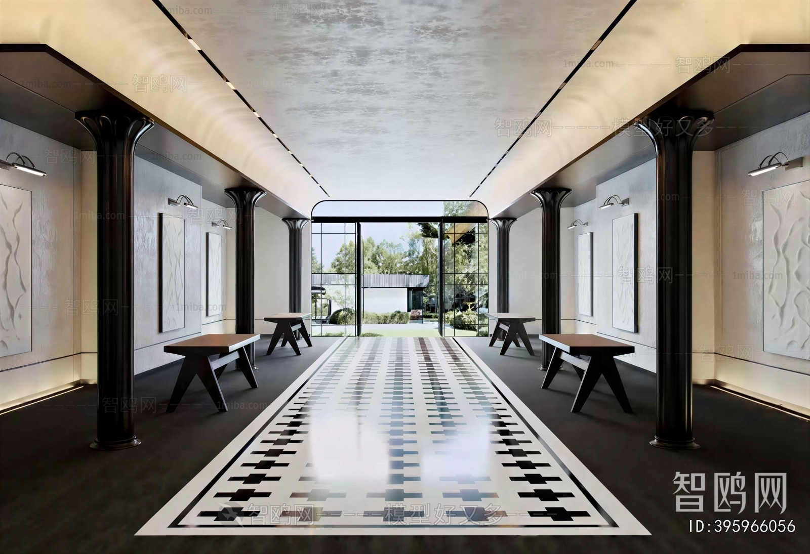 New Classical Style Corridor