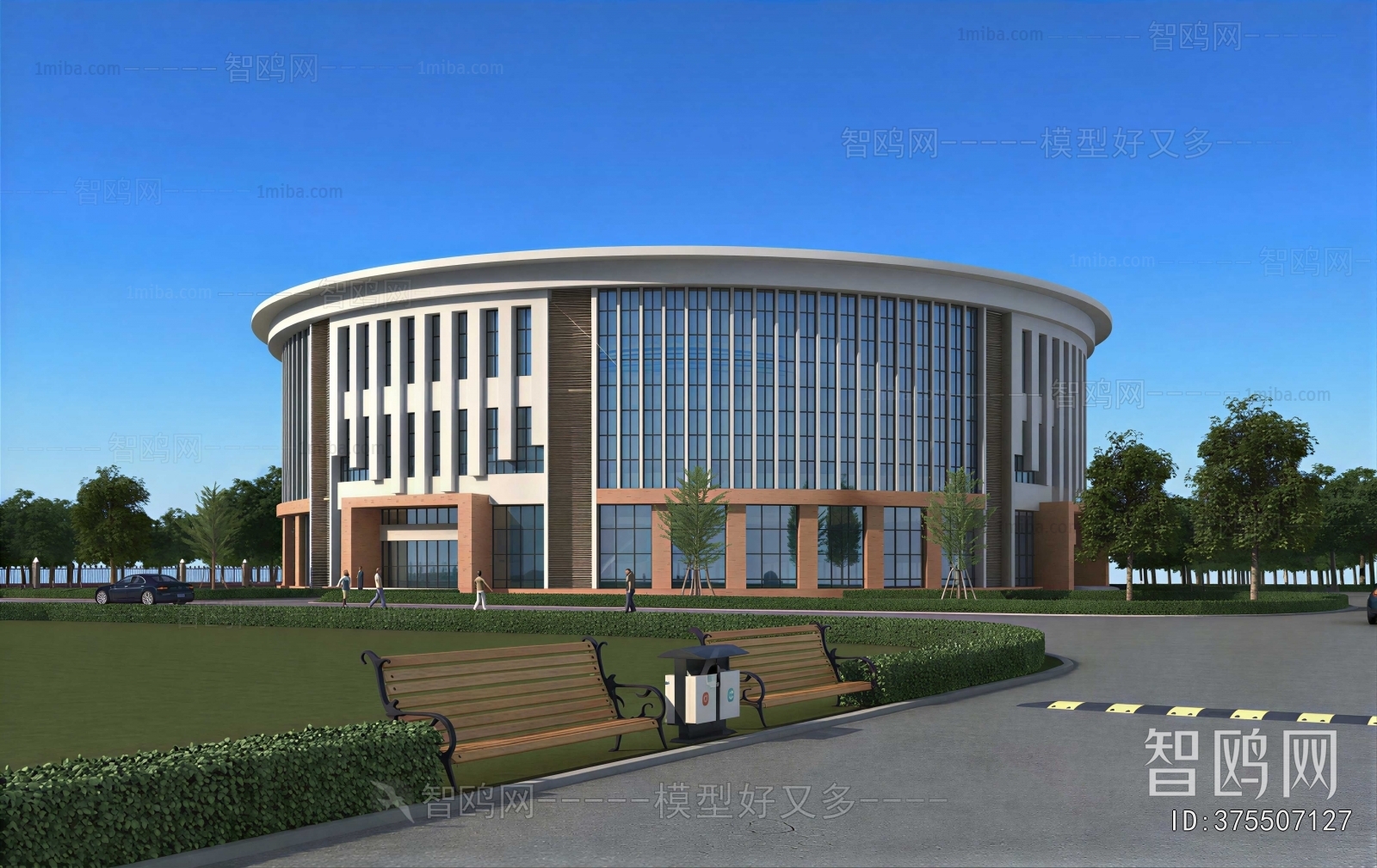 Modern Appearance Of Commercial Building