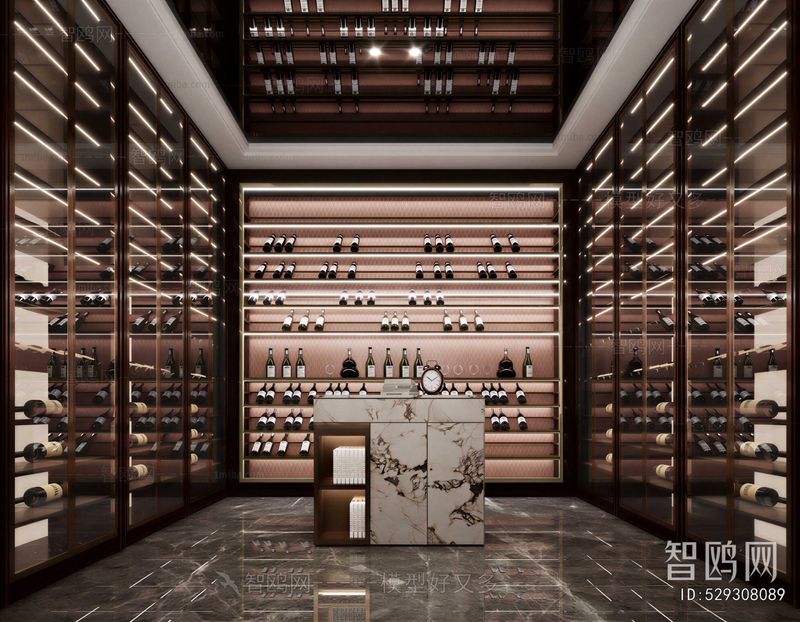 Modern Wine Cellar/Wine Tasting Room