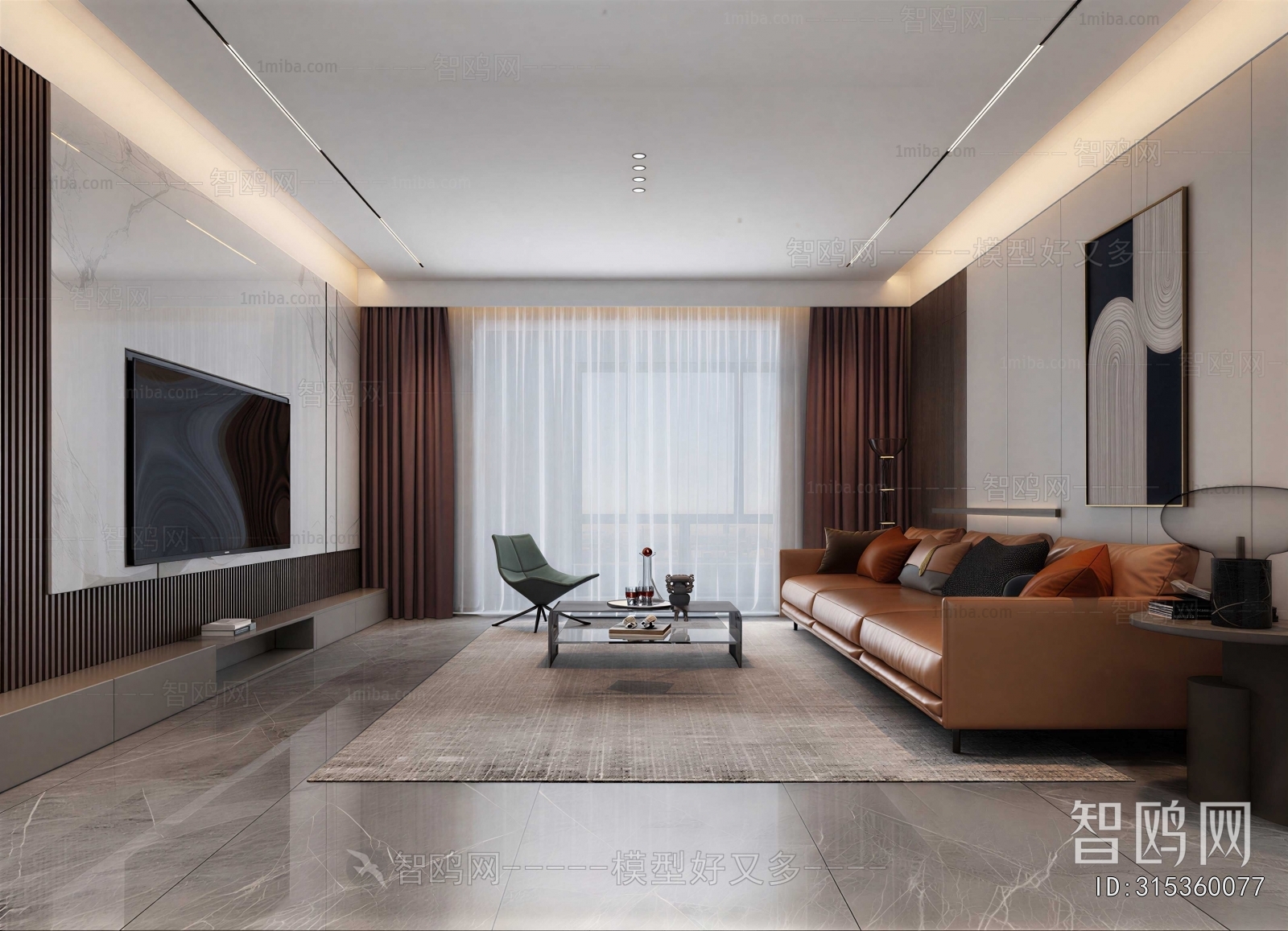 Modern A Living Room