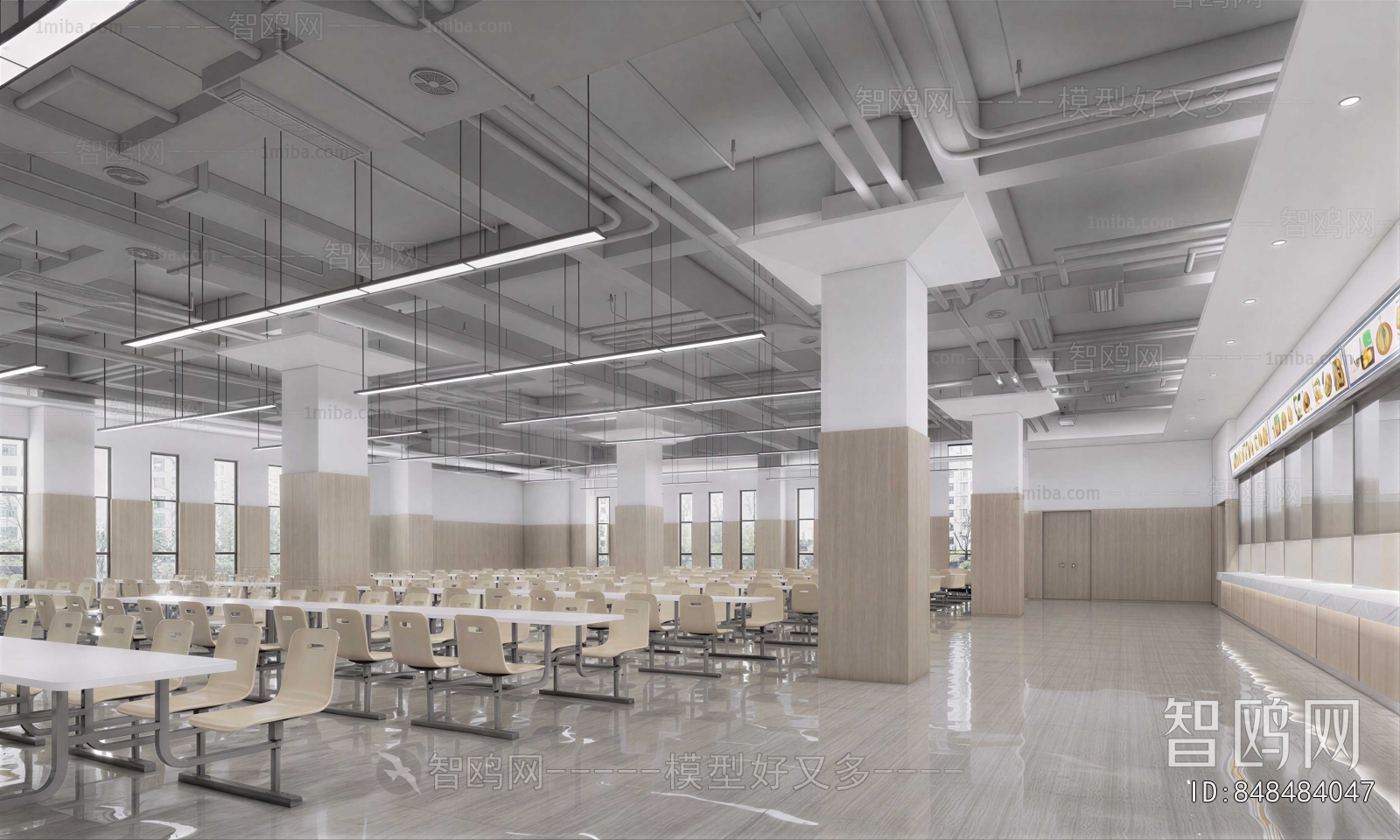 Modern Office Canteen