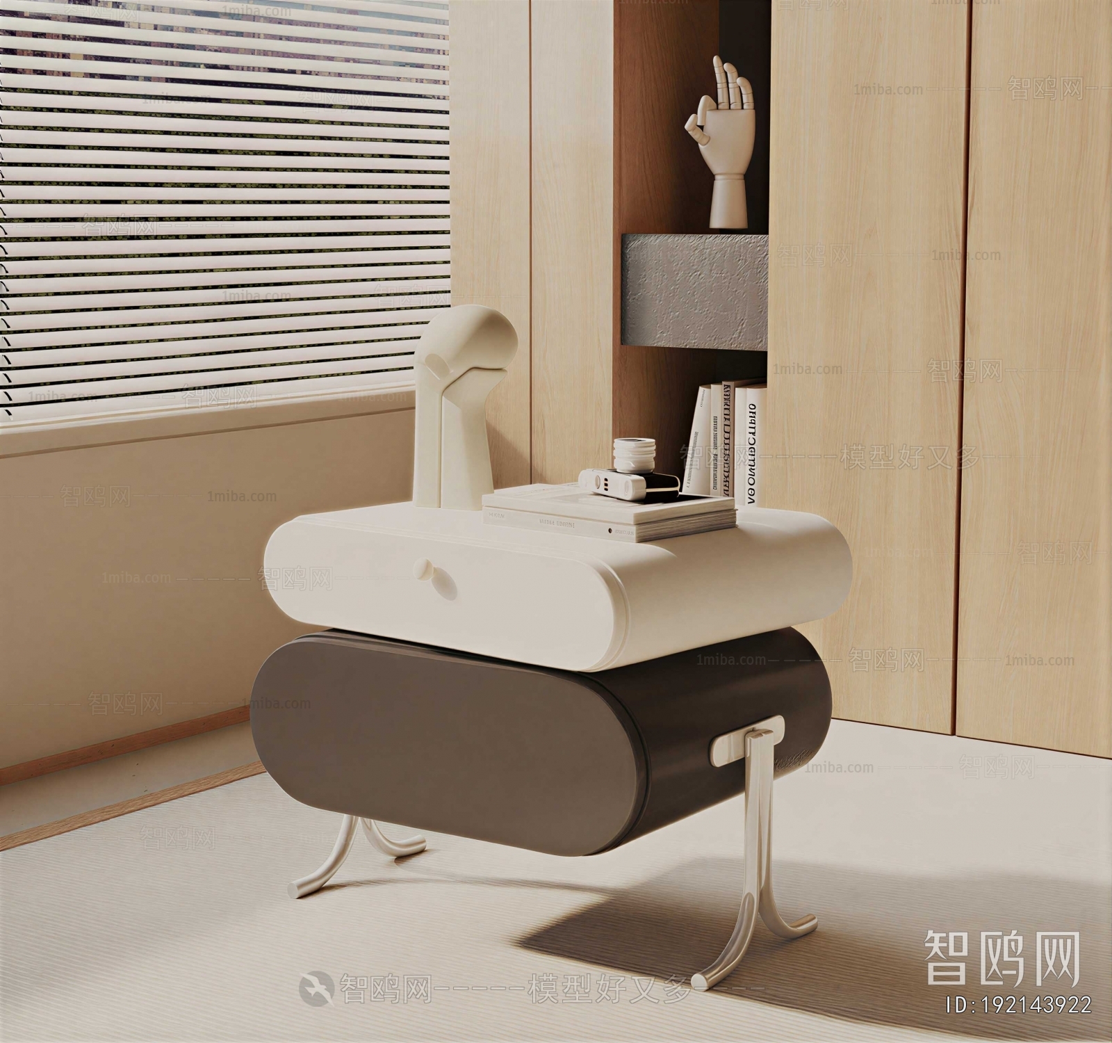 Modern Bedside Cupboard