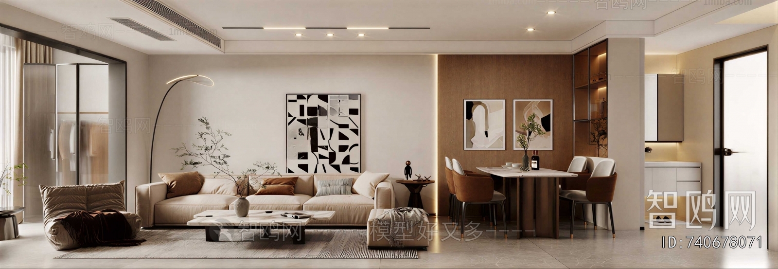 Modern A Living Room