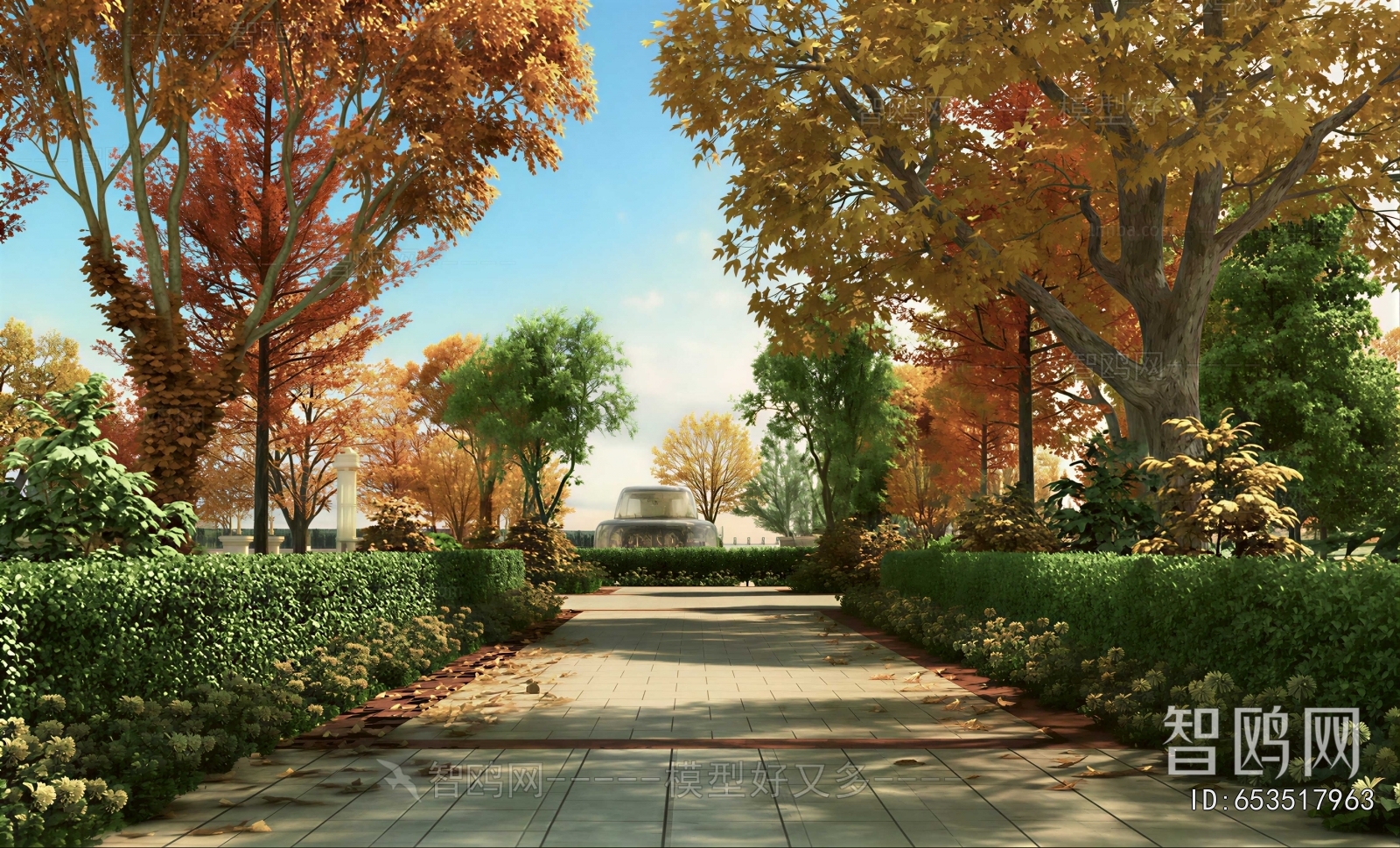 Modern Courtyard/landscape