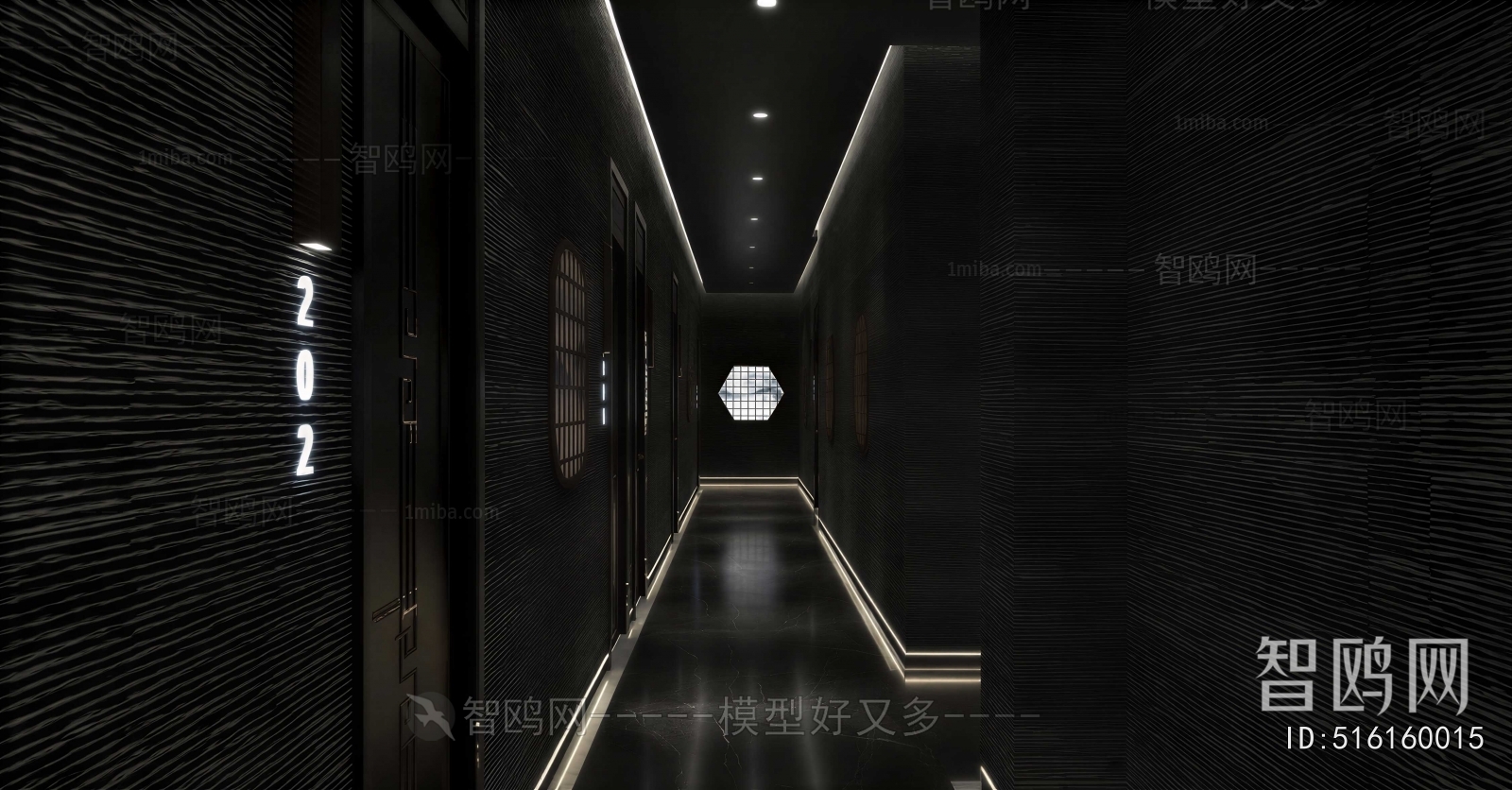 New Chinese Style Corridor