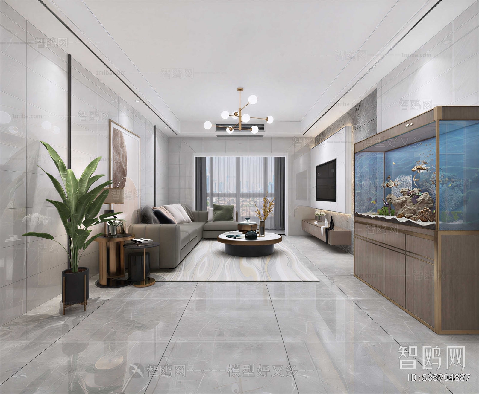 Nordic Style A Living Room