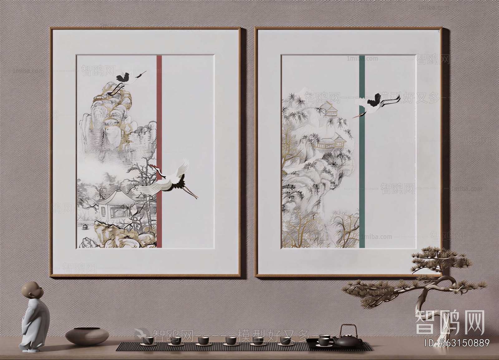New Chinese Style Painting