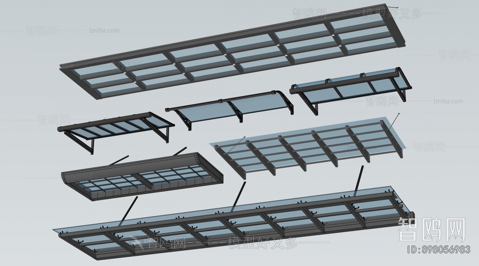 Modern Sunshade/Canopy/Tensioning Film