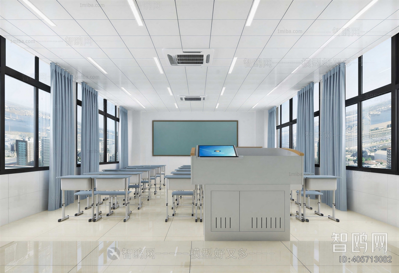 Modern School Classrooms