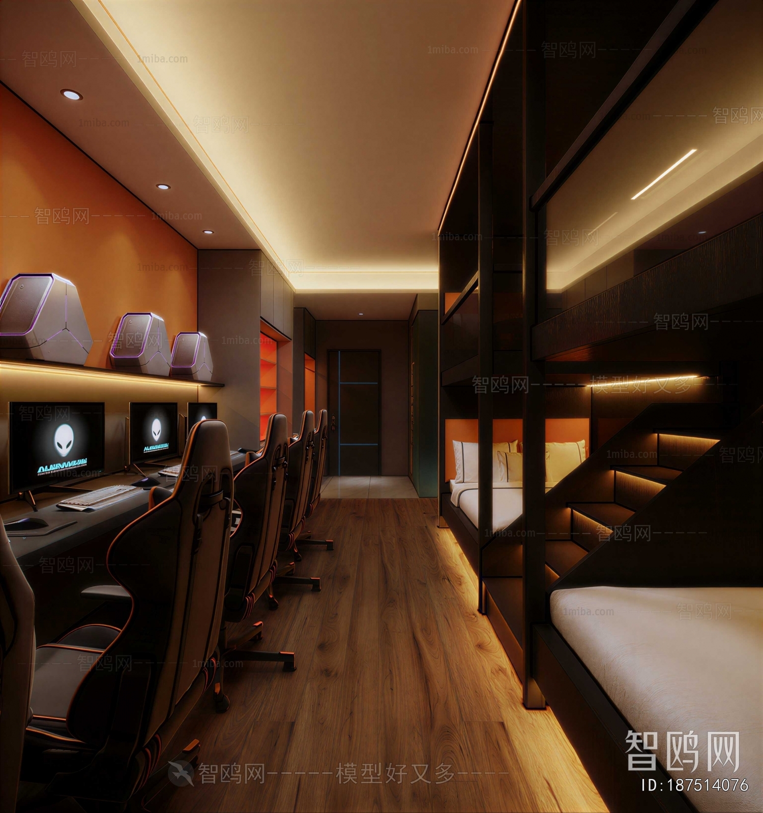 Modern Guest Room