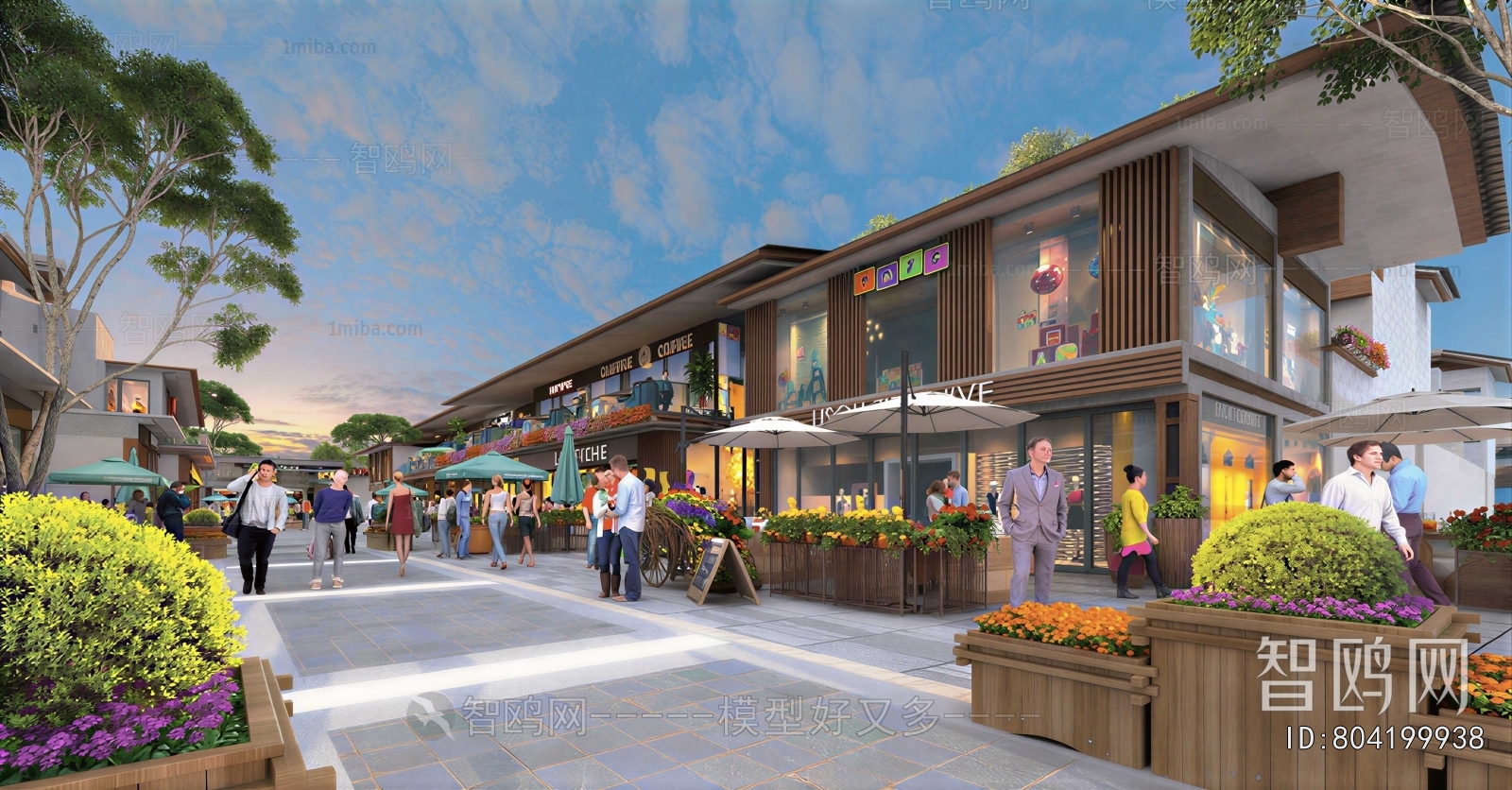 Modern Commercial Street