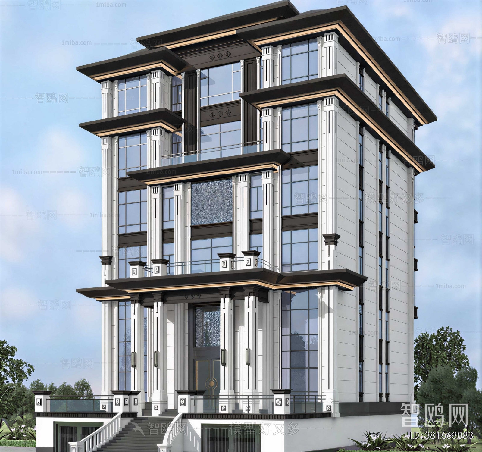 New Chinese Style Detached Villa