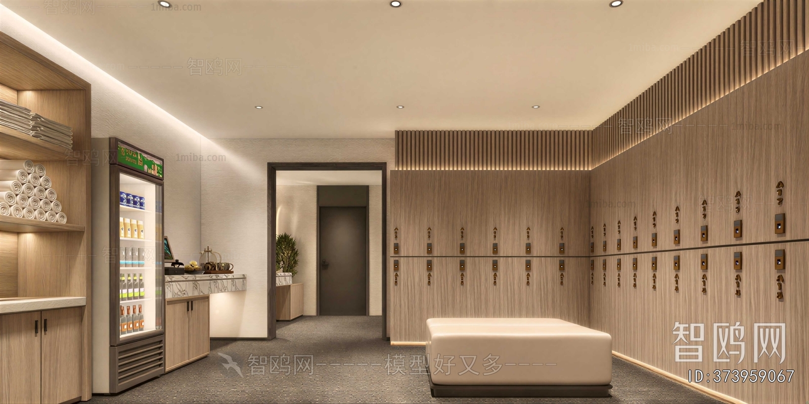 Modern Yoga Room