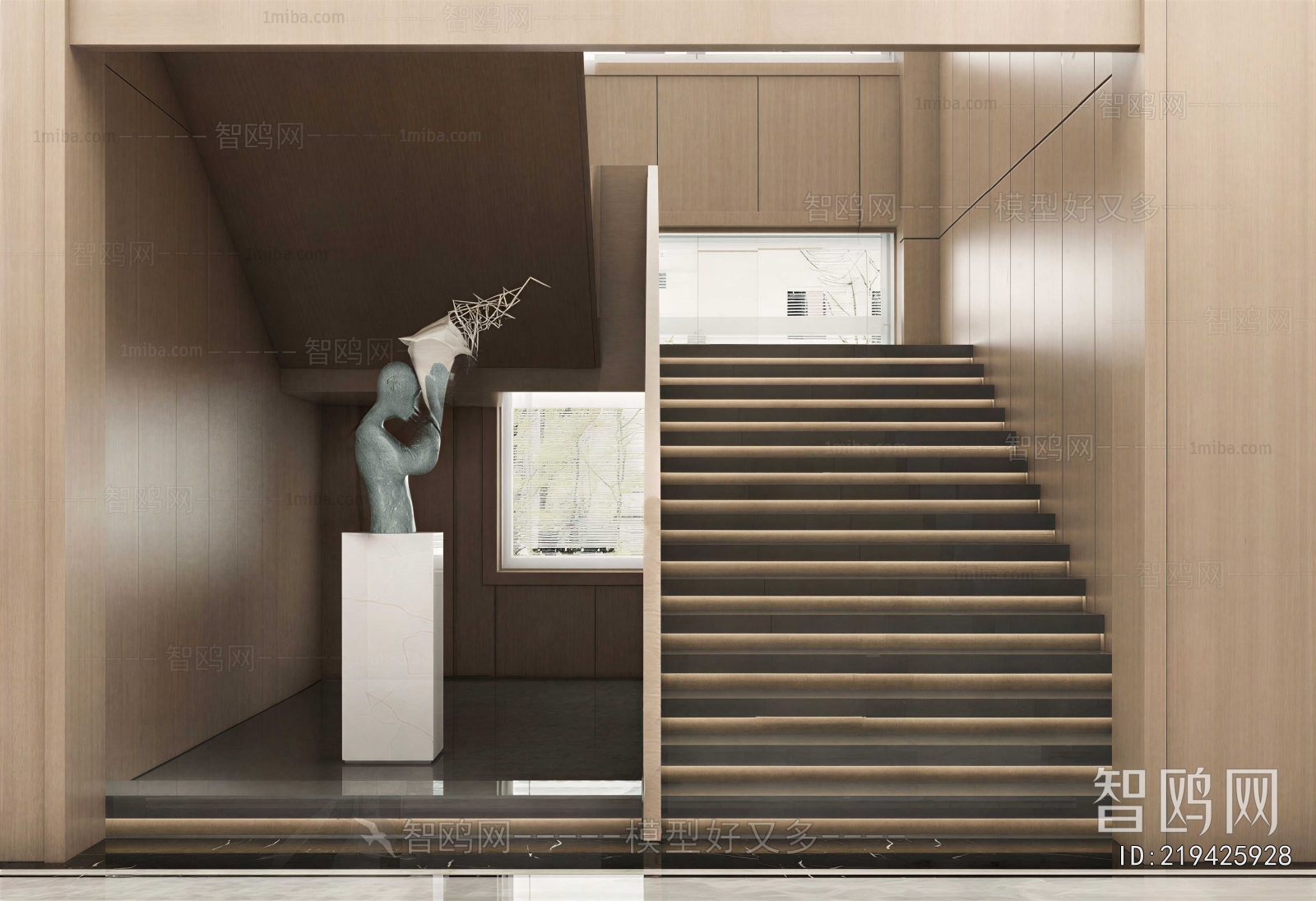 Modern Office Stairwell