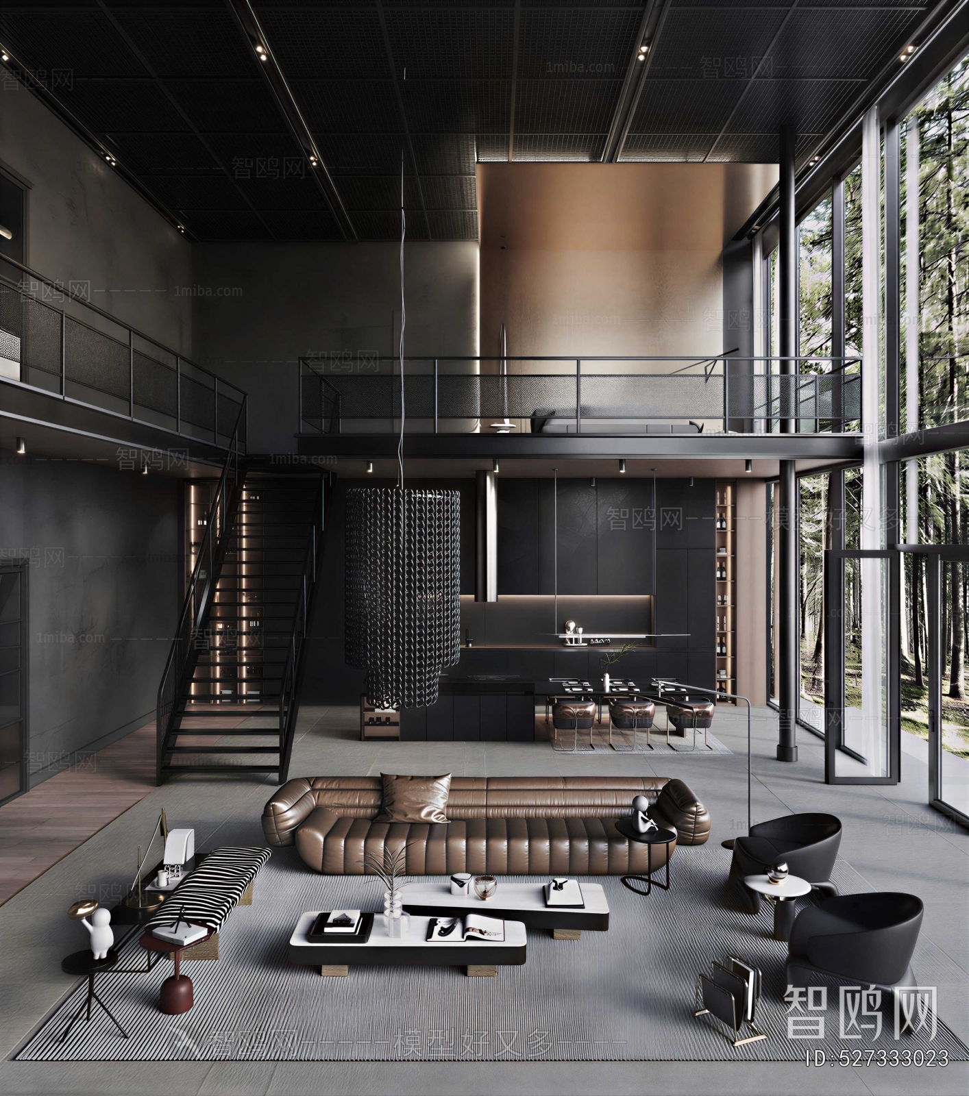 Industrial Style A Living Room