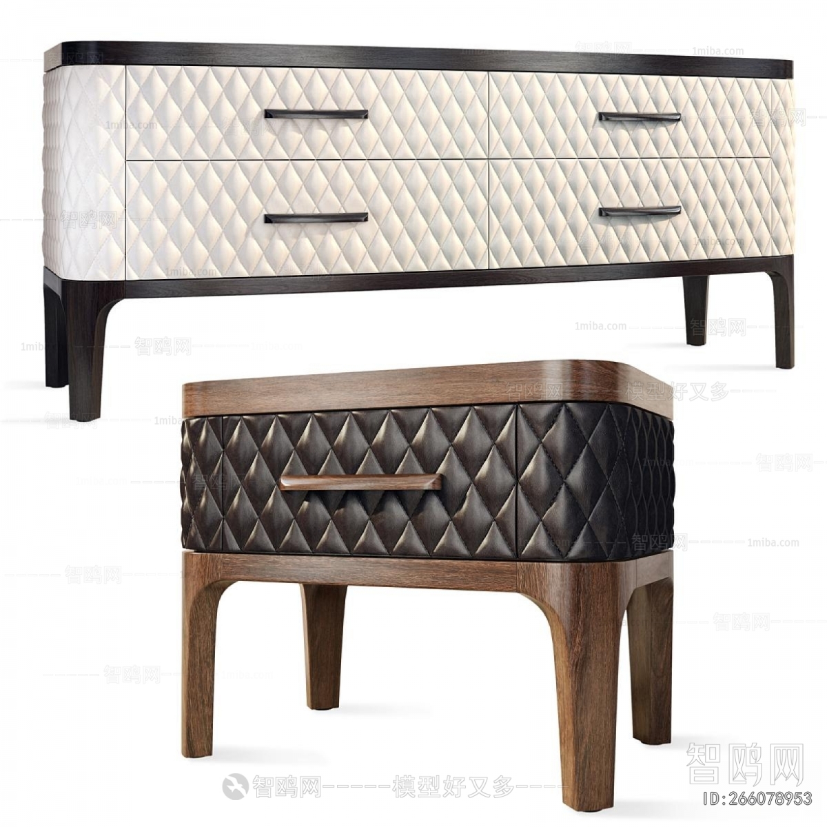 Modern Bedside Cupboard