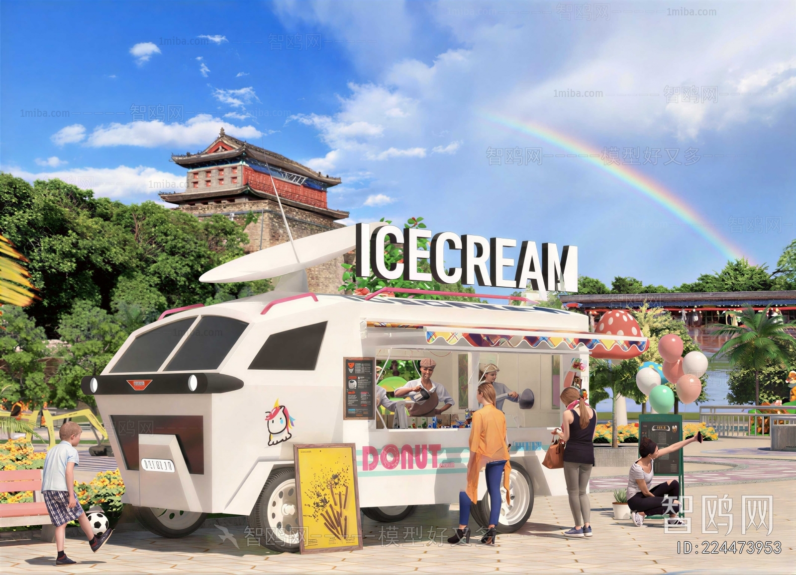 Modern Sales Vehicle