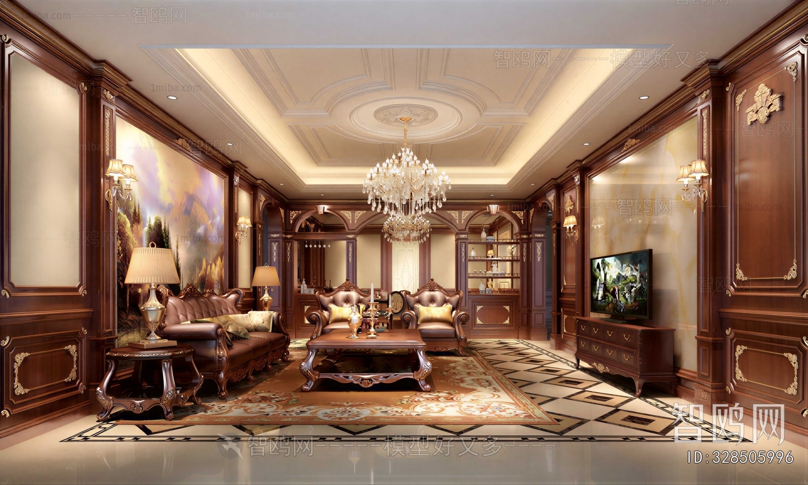 European Style A Living Room