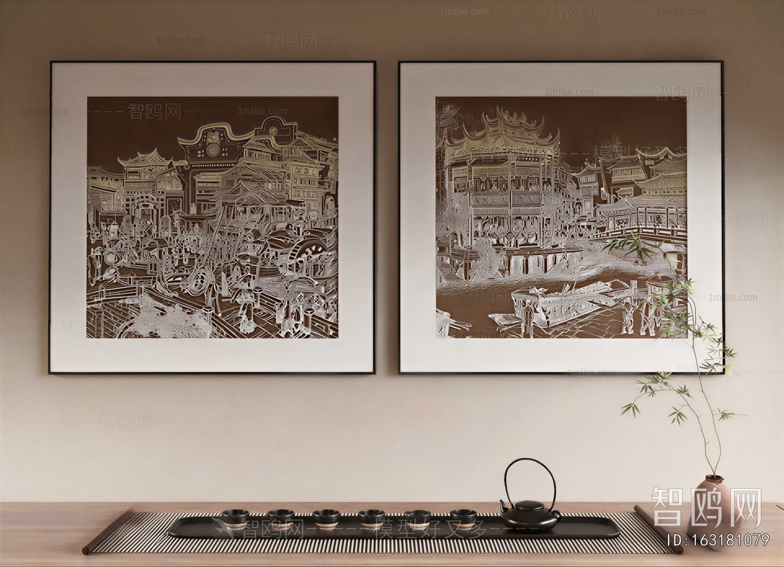 New Chinese Style Painting