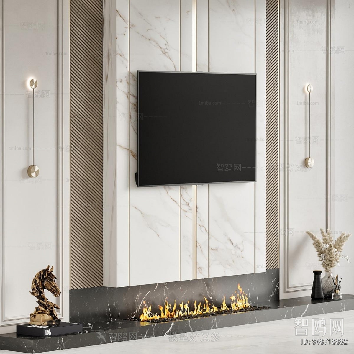 Modern TV Wall