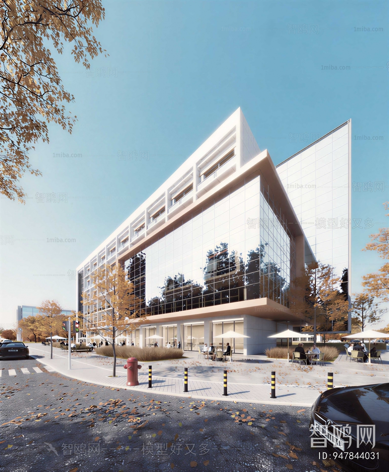Modern Appearance Of Commercial Building