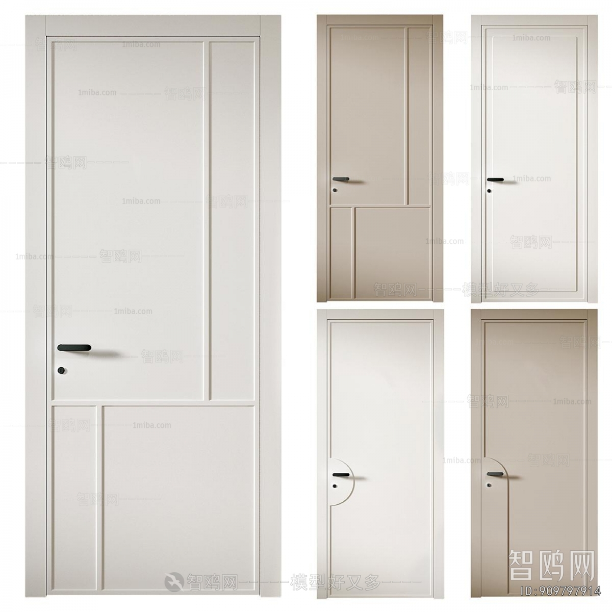 Modern Single Door
