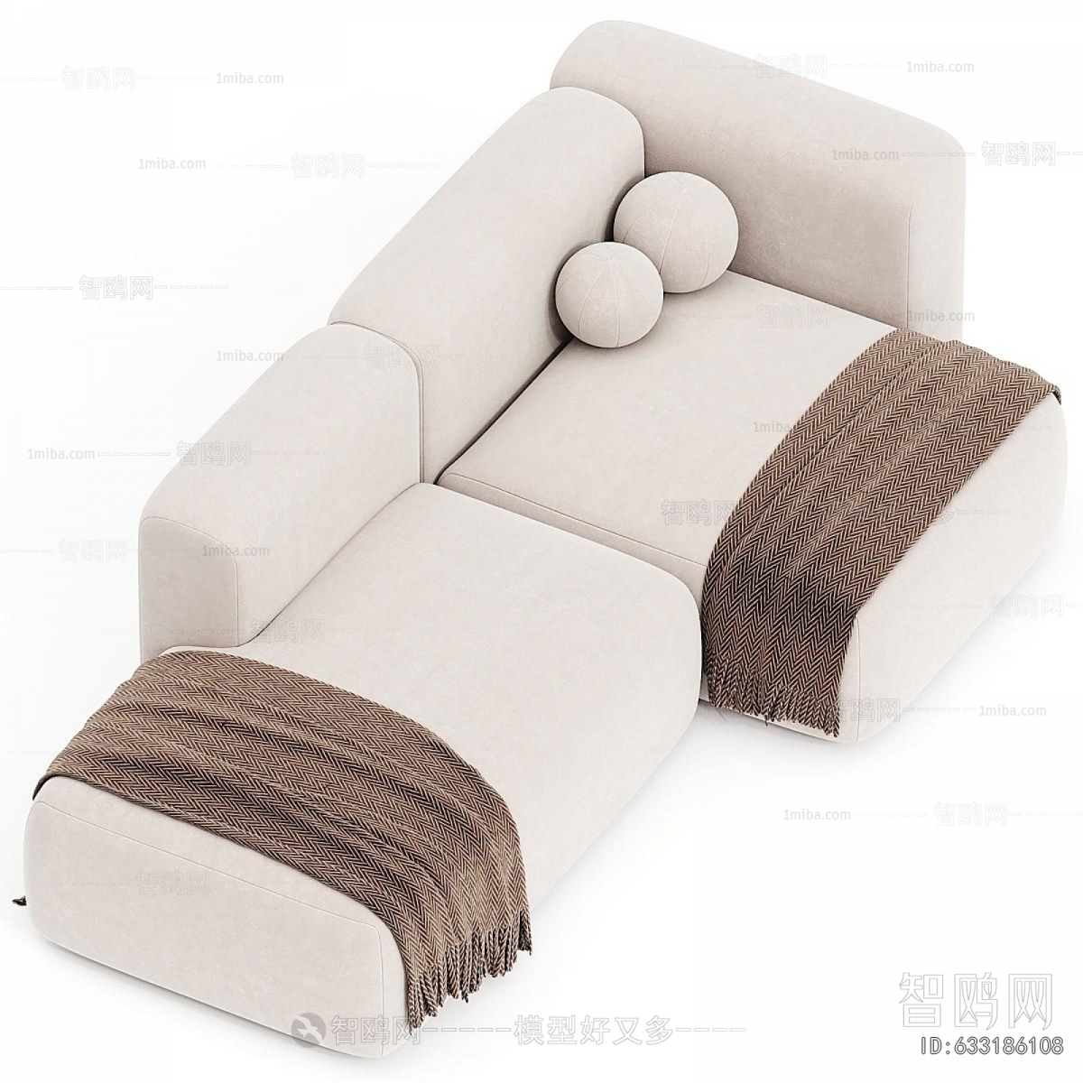 Modern Curved Sofa