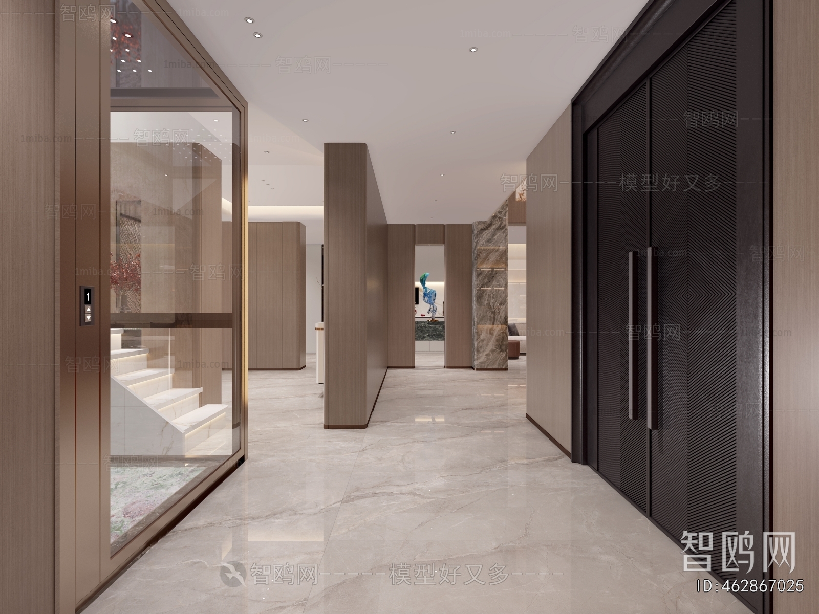 Modern Hallway