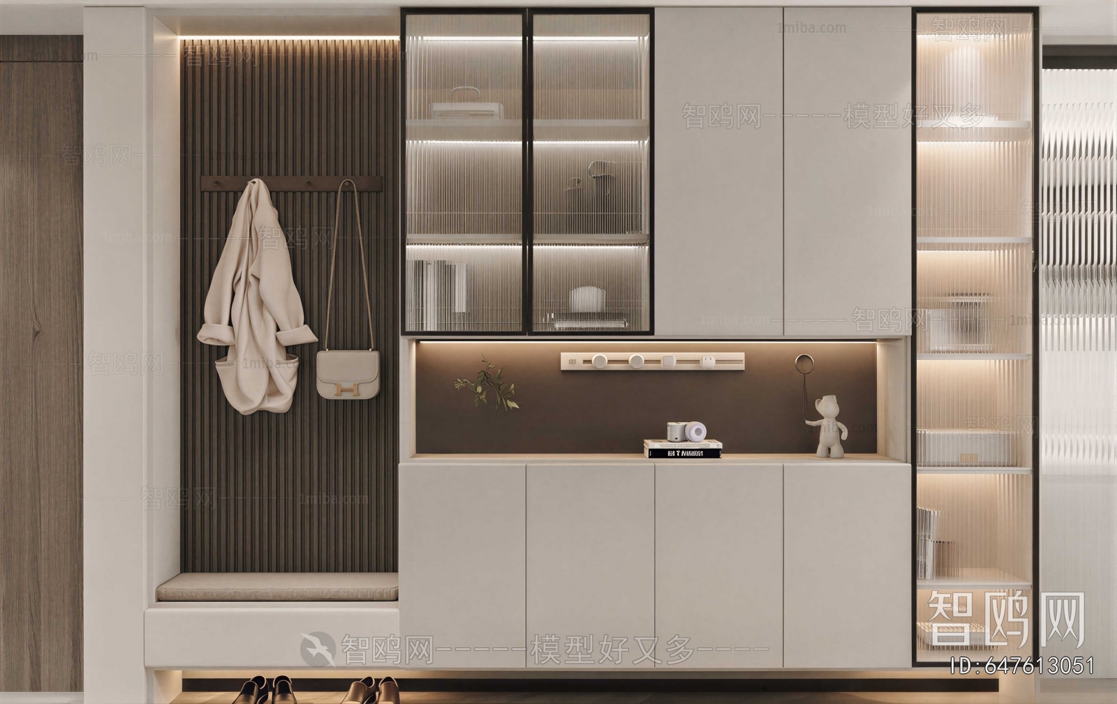 Modern Shoe Cabinet