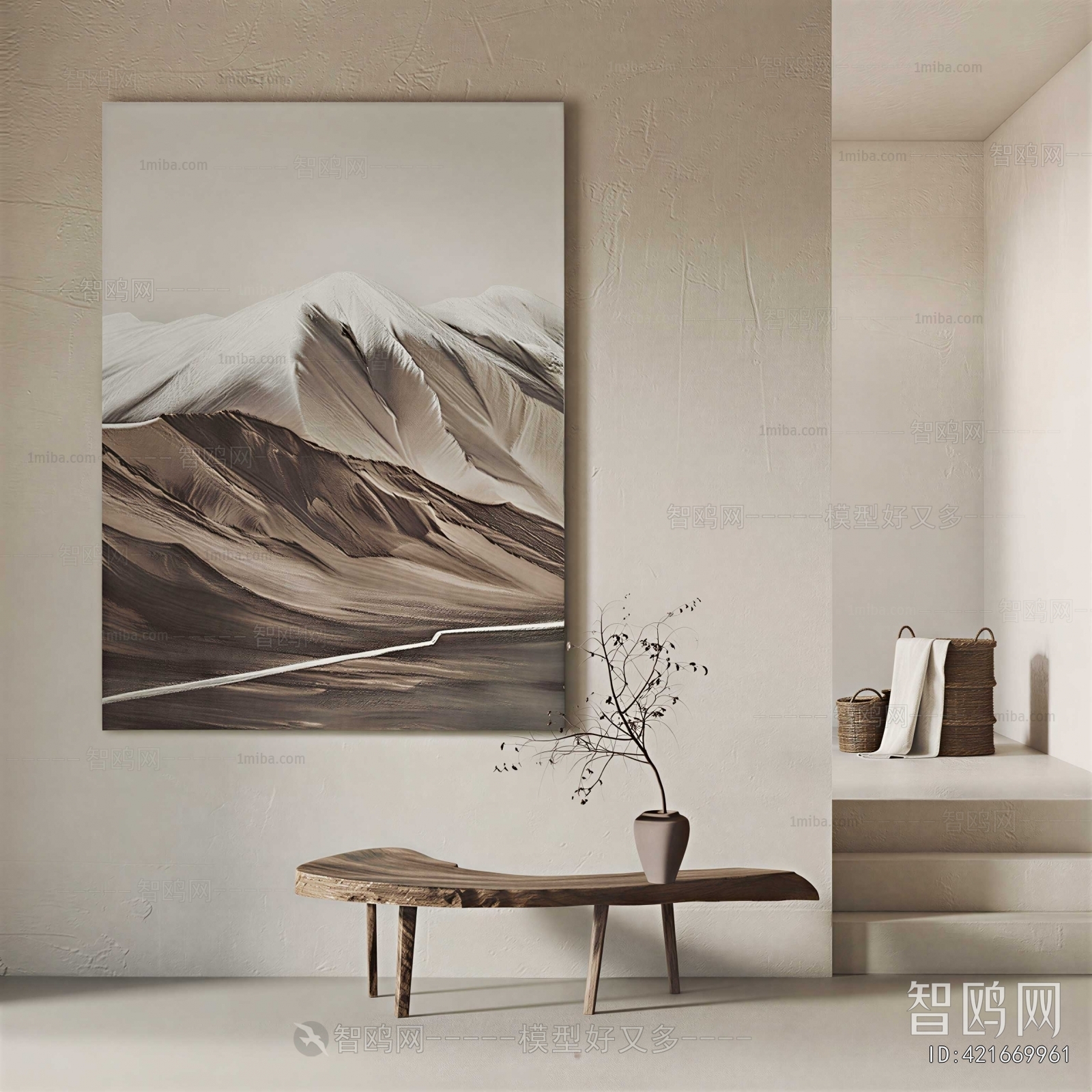 Wabi-sabi Style Painting