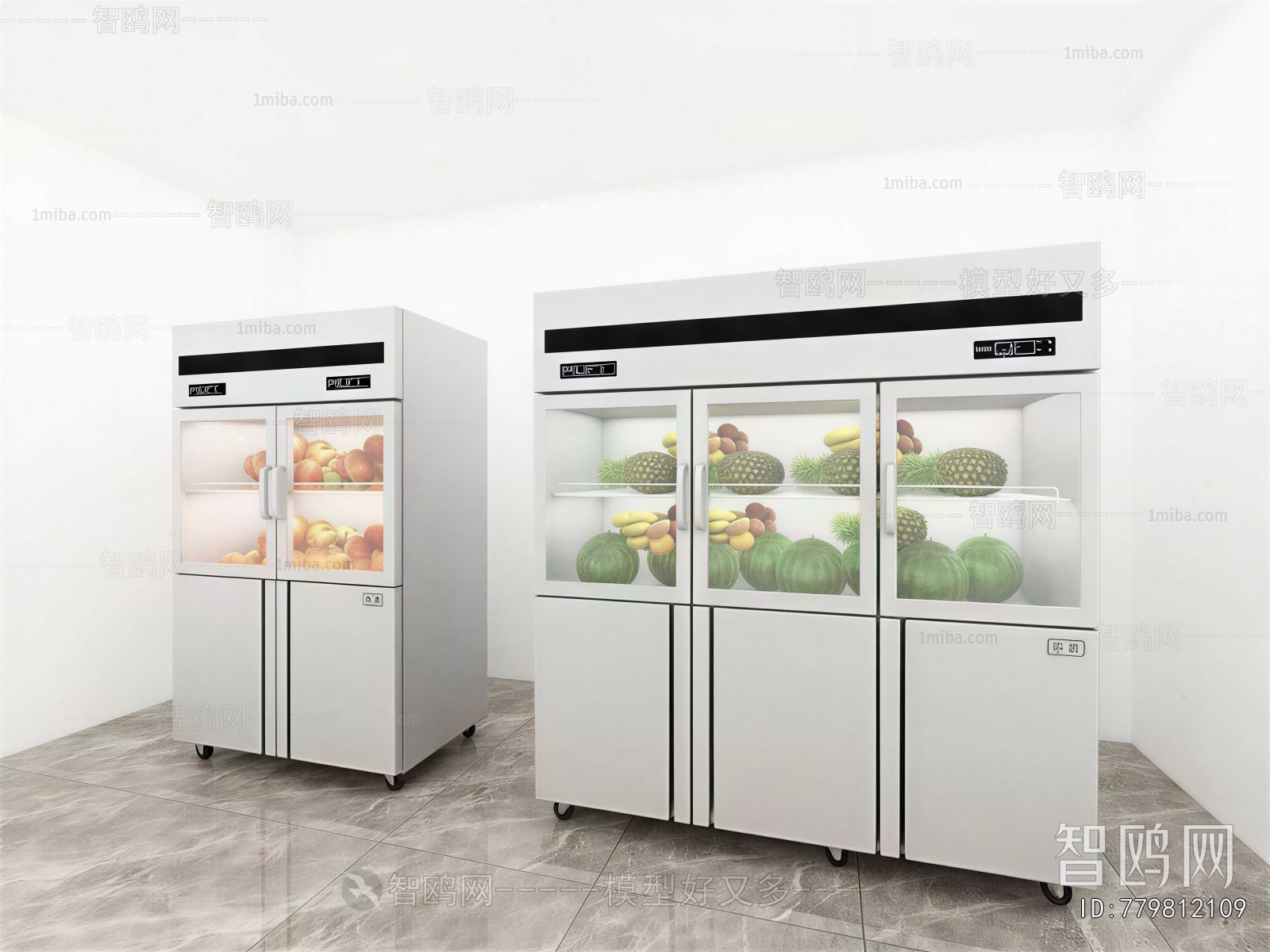 Modern Refrigerator Freezer