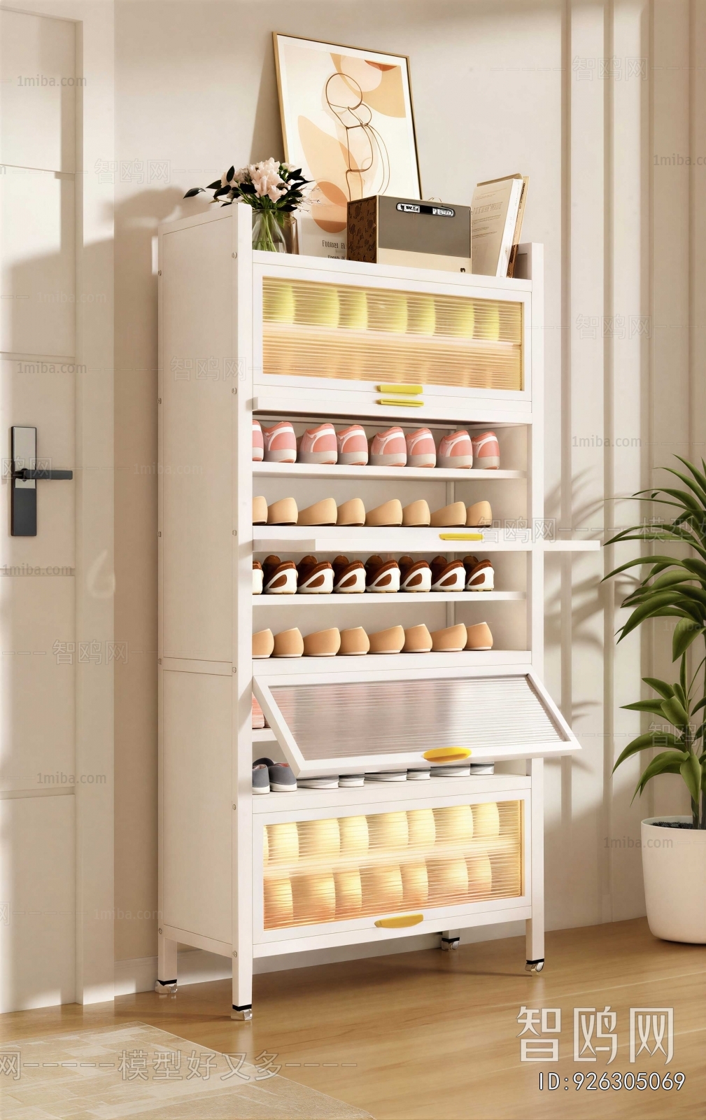 Modern Shoe Cabinet