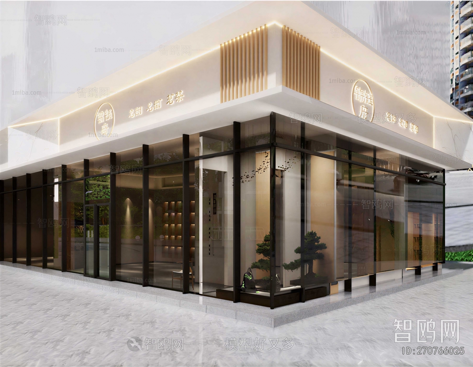 New Chinese Style Facade Element