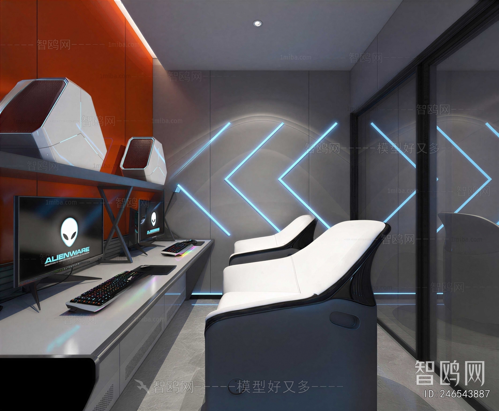 Modern Internet Cafe