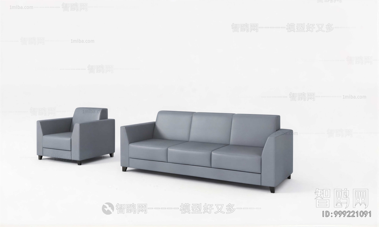 Modern Three-seat Sofa