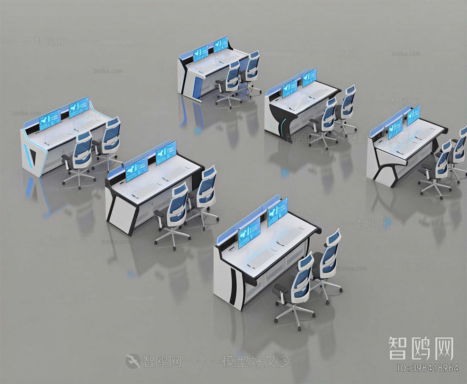 Modern Office Desk And Chair