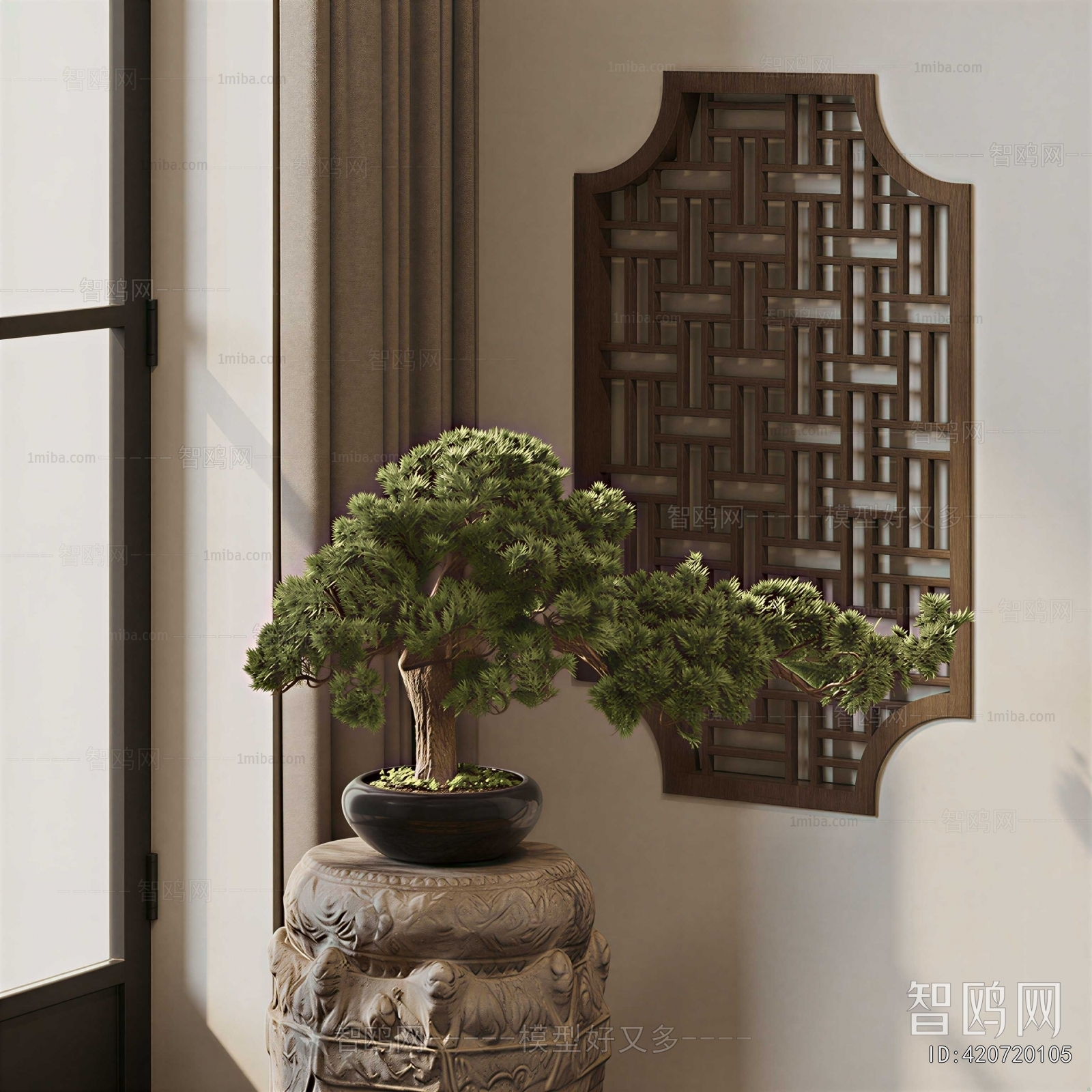 New Chinese Style Bonsai