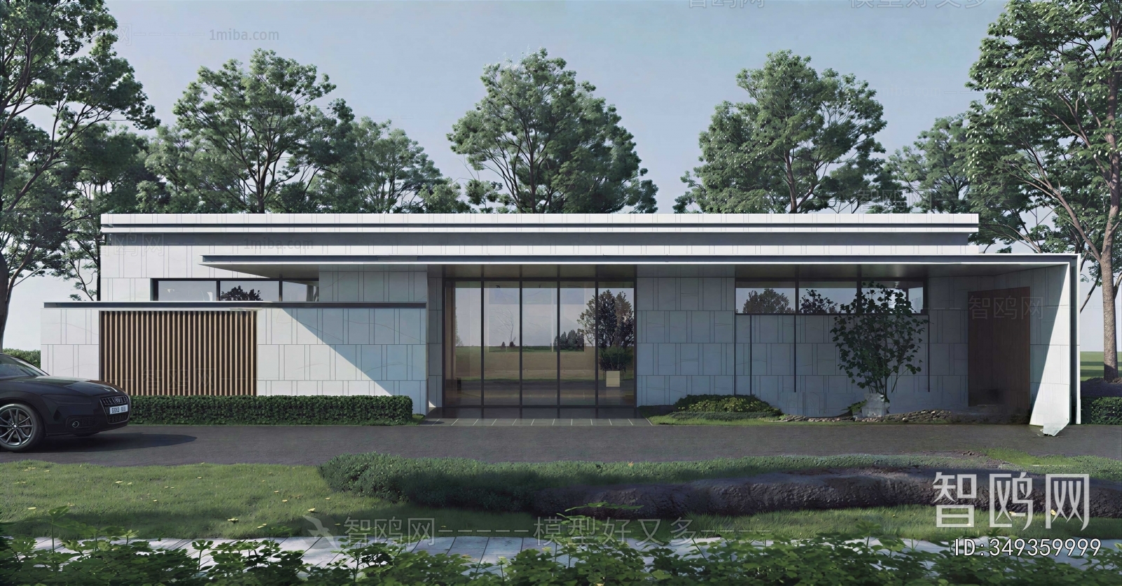 Modern Appearance Of Commercial Building