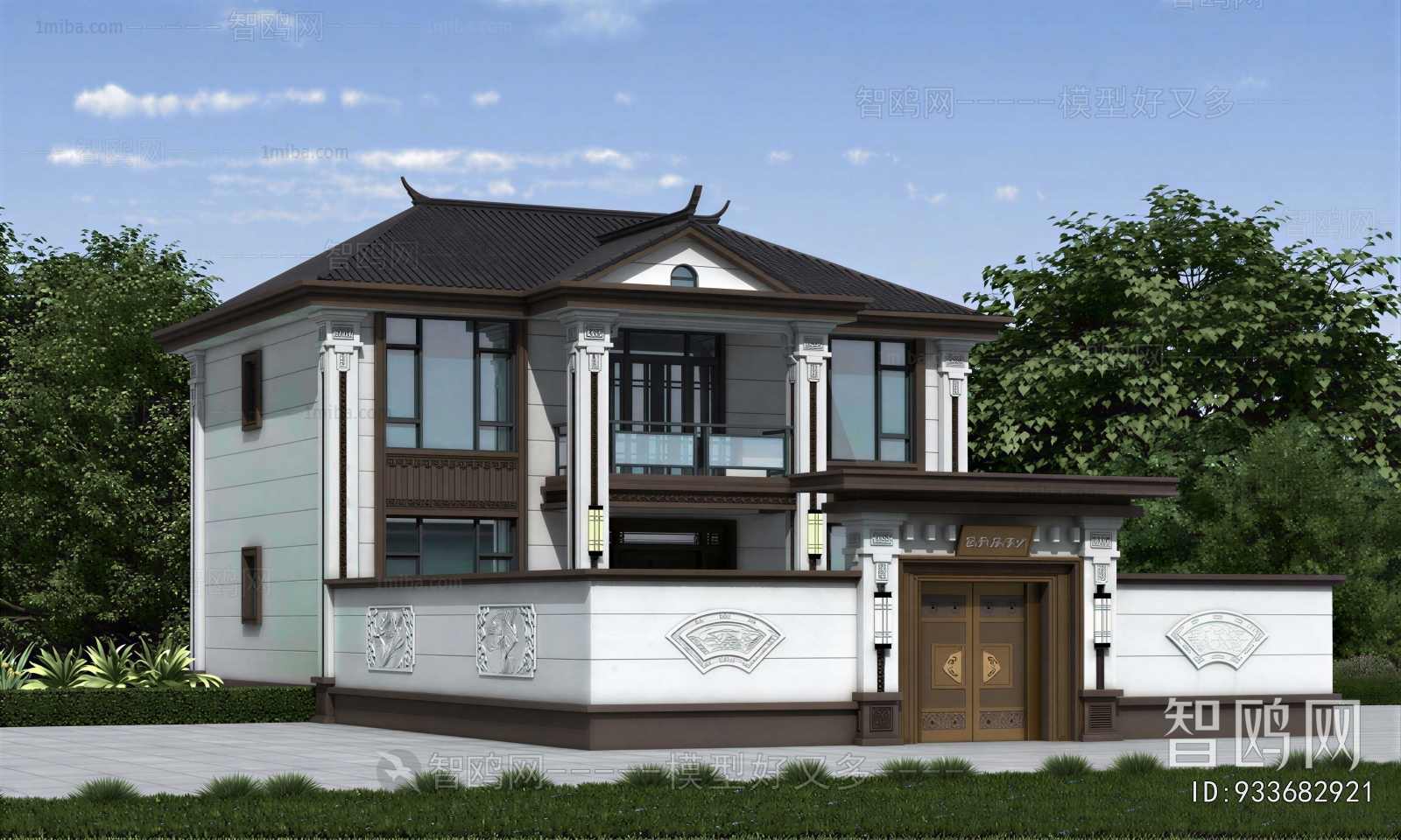 New Chinese Style Detached Villa