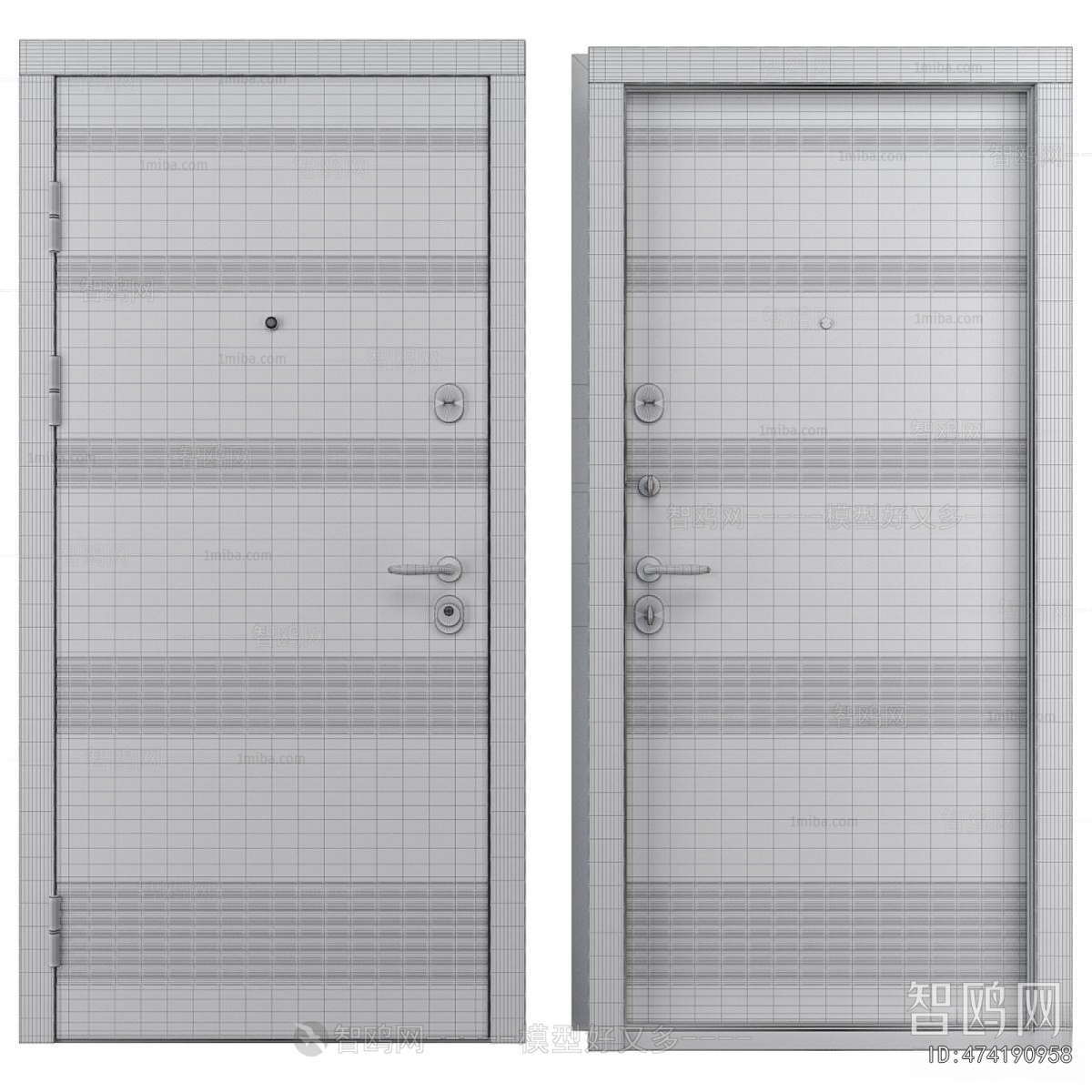 Modern Entrance Door