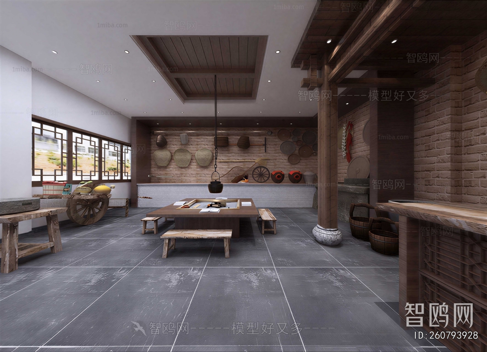 New Chinese Style Exhibition Hall