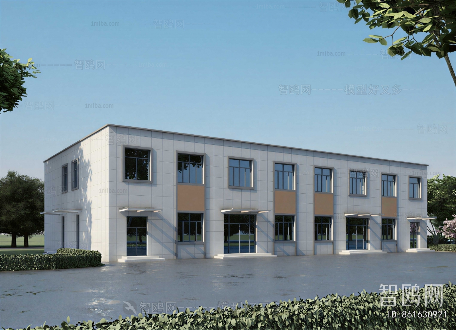 Modern Industrial Building