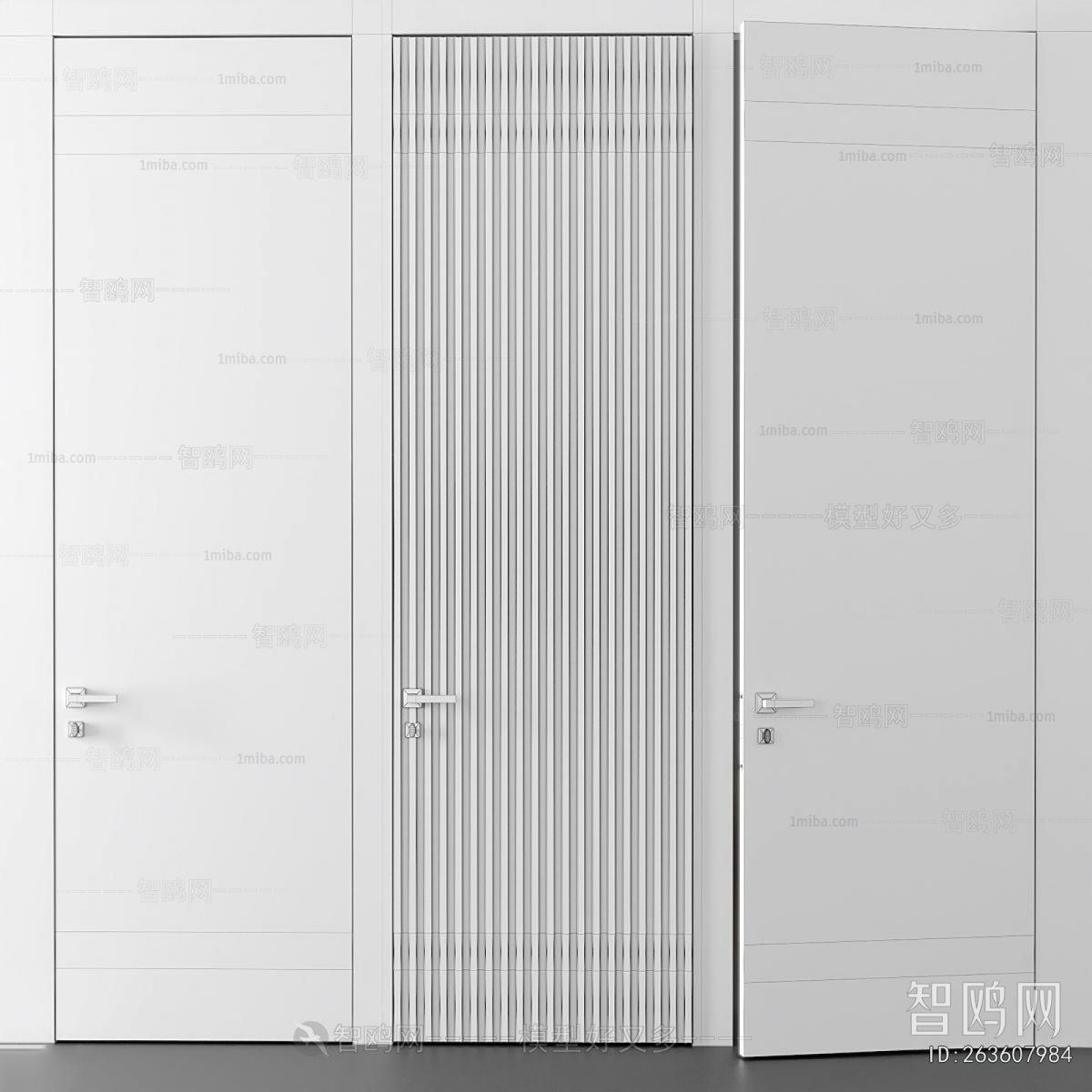 Modern Single Door