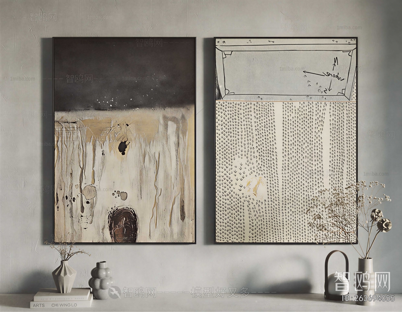 Wabi-sabi Style Painting