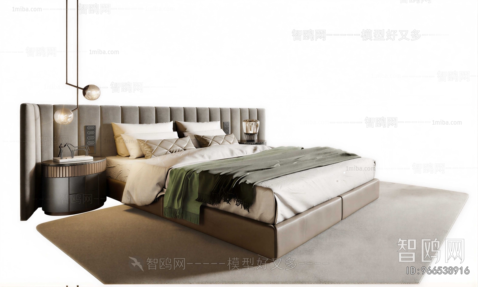 Modern Double Bed