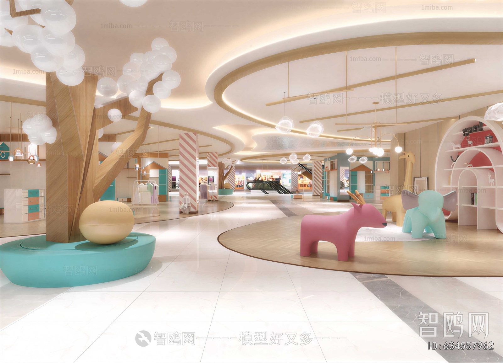 Modern Shopping Mall