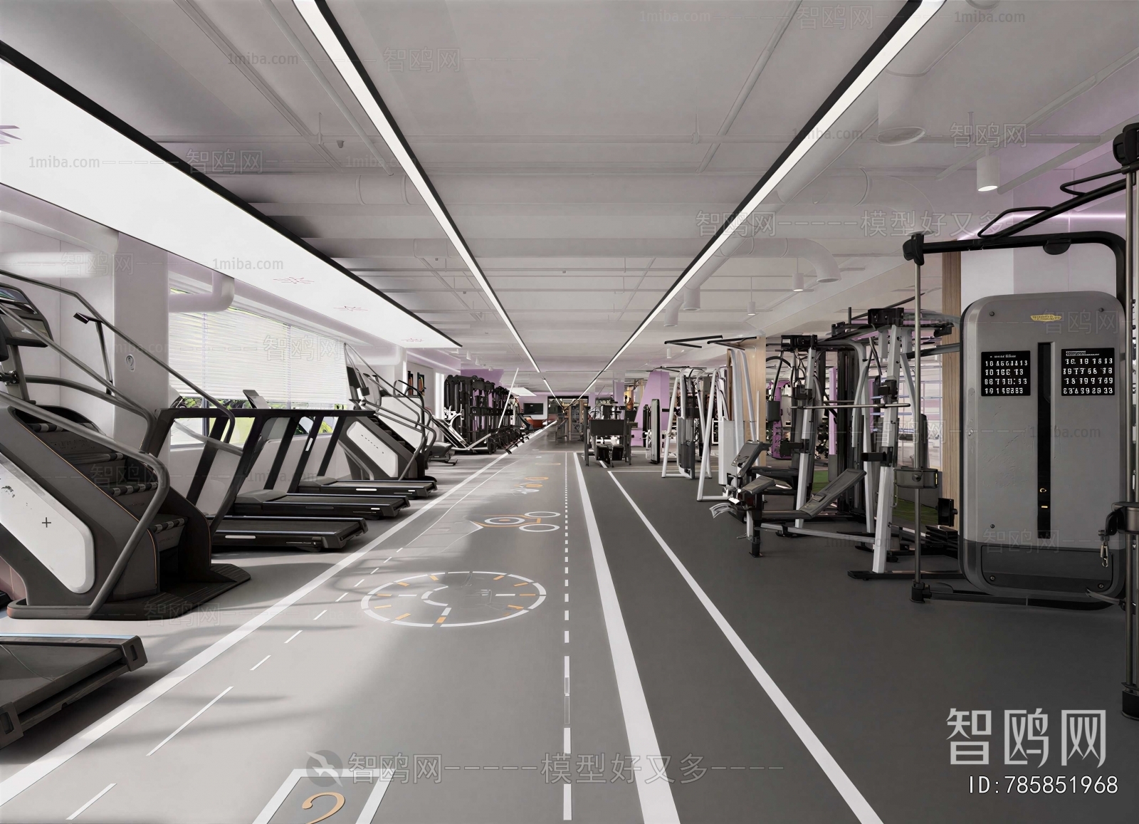 Industrial Style Gym