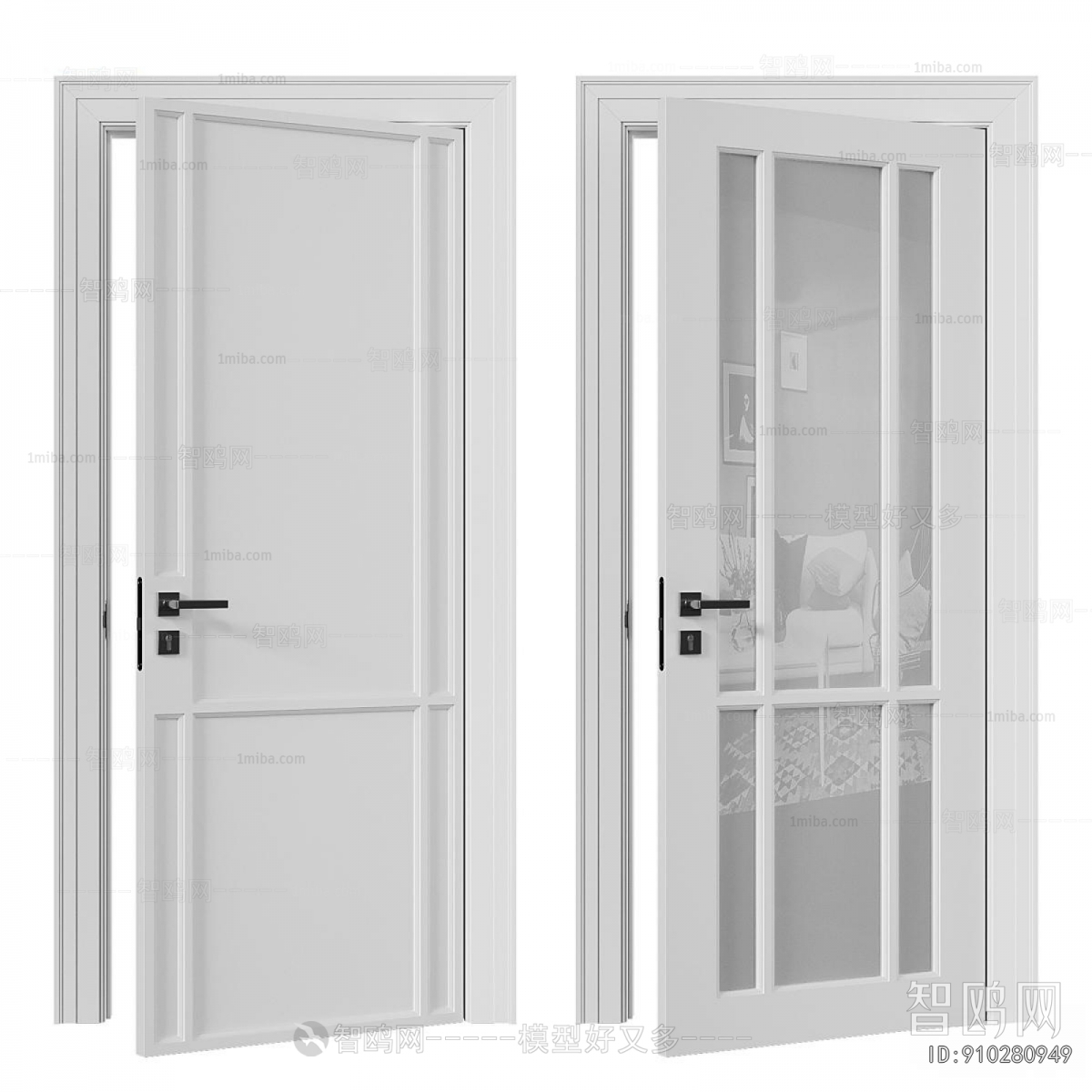 Modern Single Door
