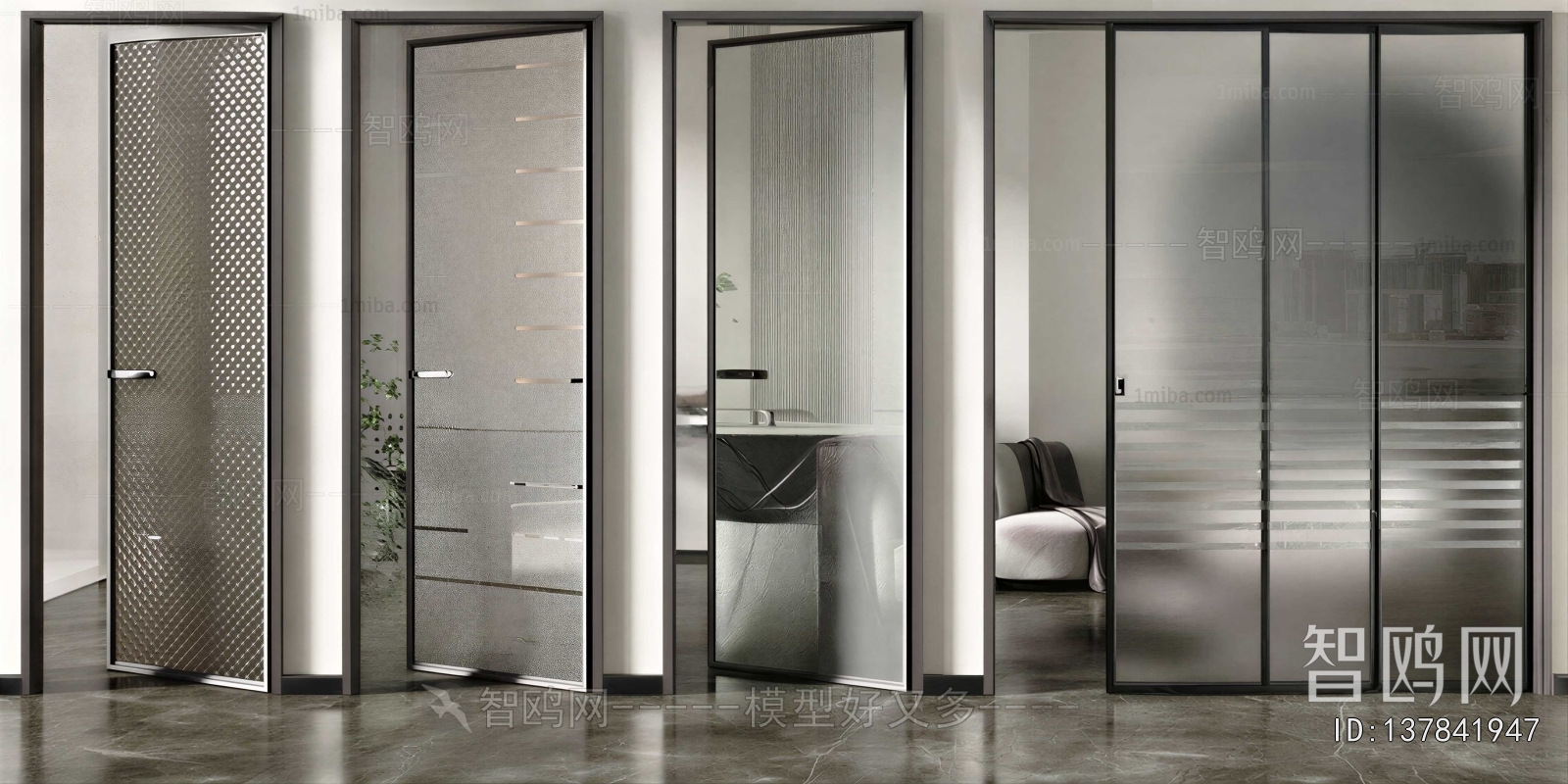 Modern Single Door